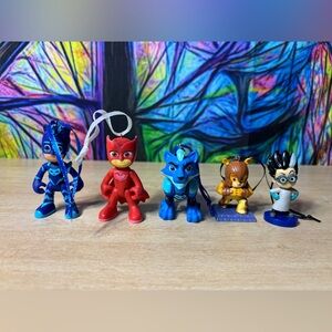 Pj Masks Custom Christmas Ornament Set Of 5
